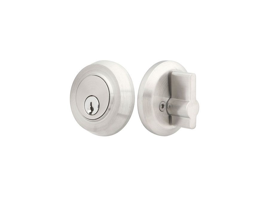 Stainless Steel Round Deadbolt Craftwood Products for Builders and
